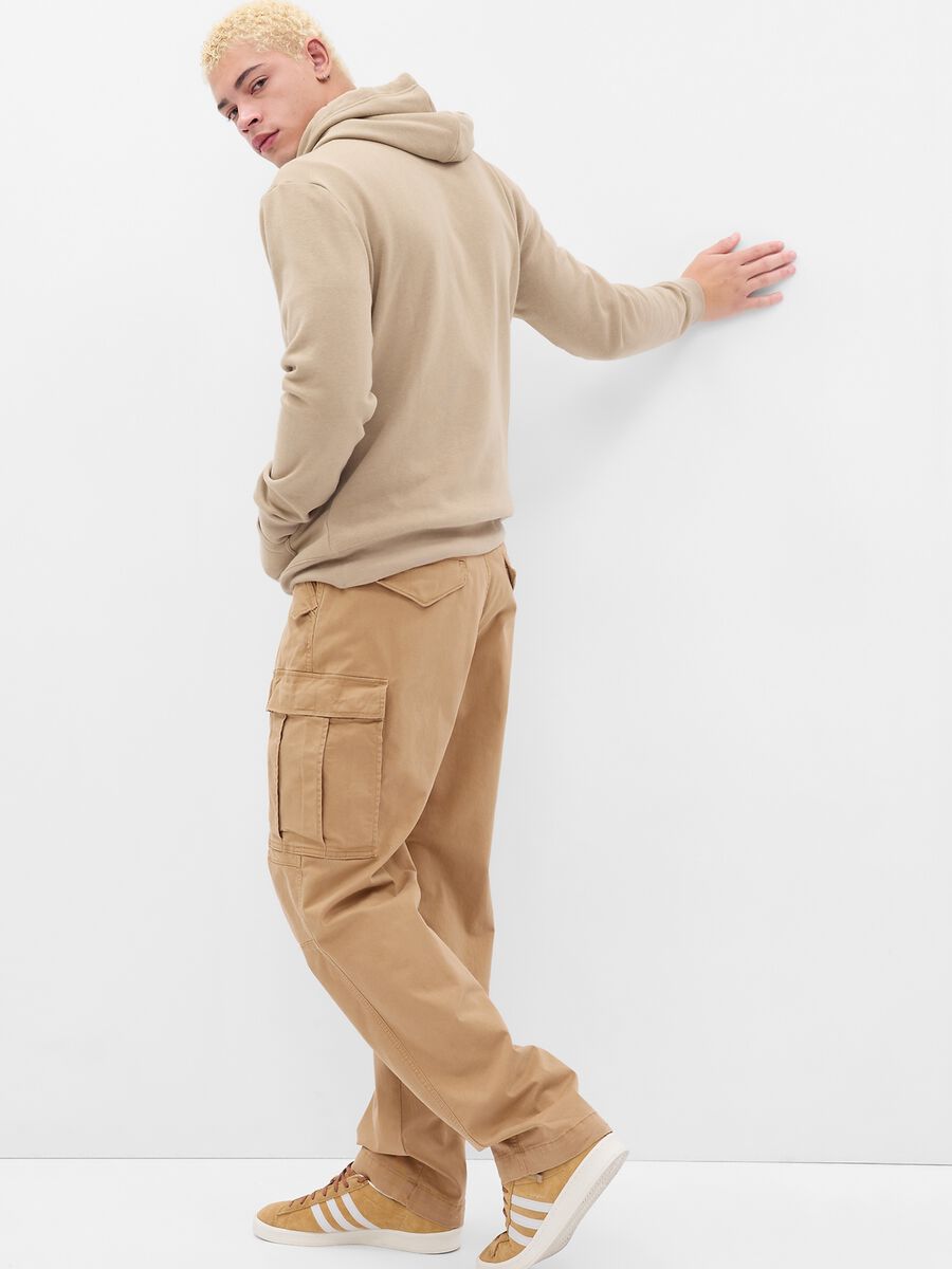 Relaxed fit cargo pants Man_1