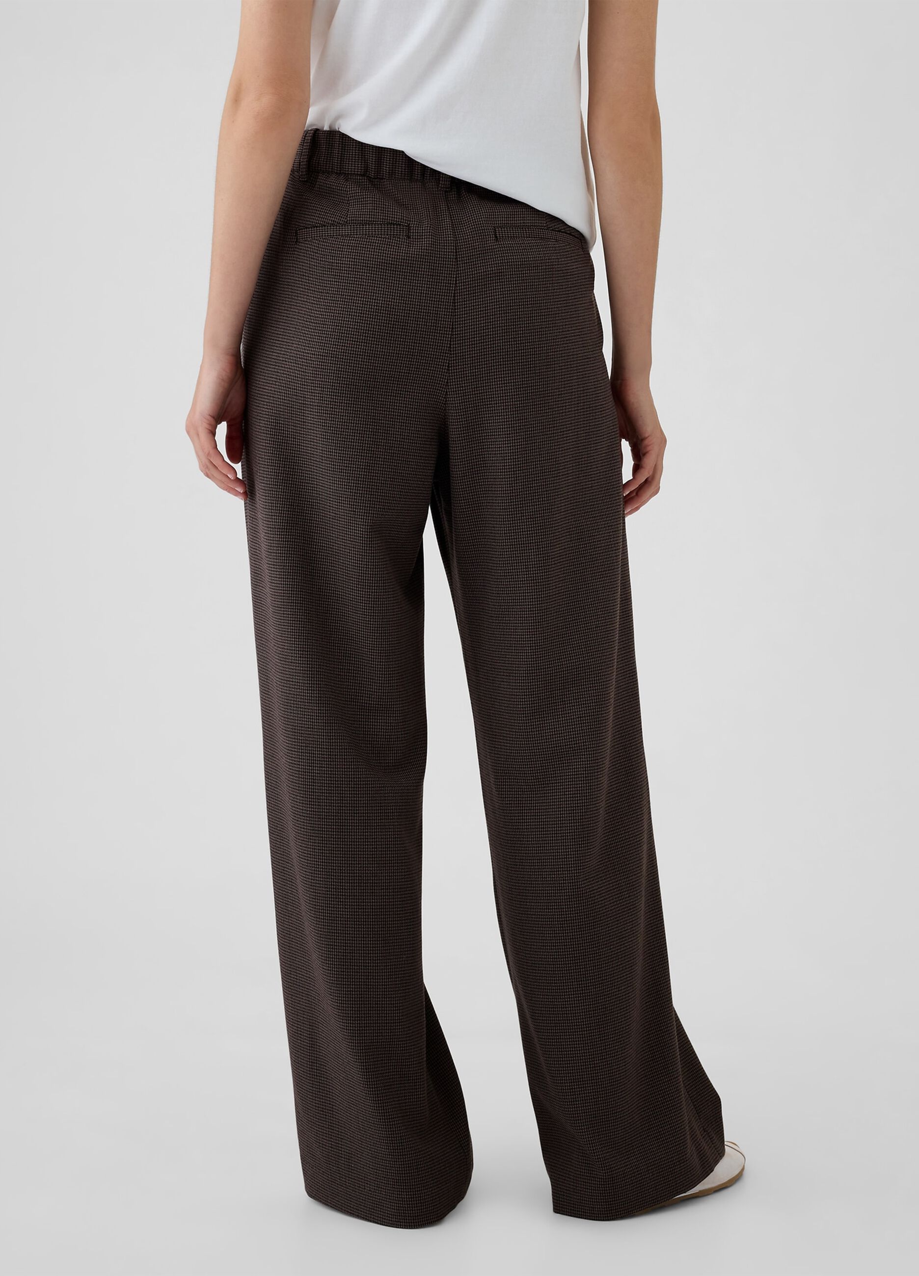 High-rise houndstooth trousers_2