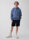 Shorts in cotone elasticizzato_0