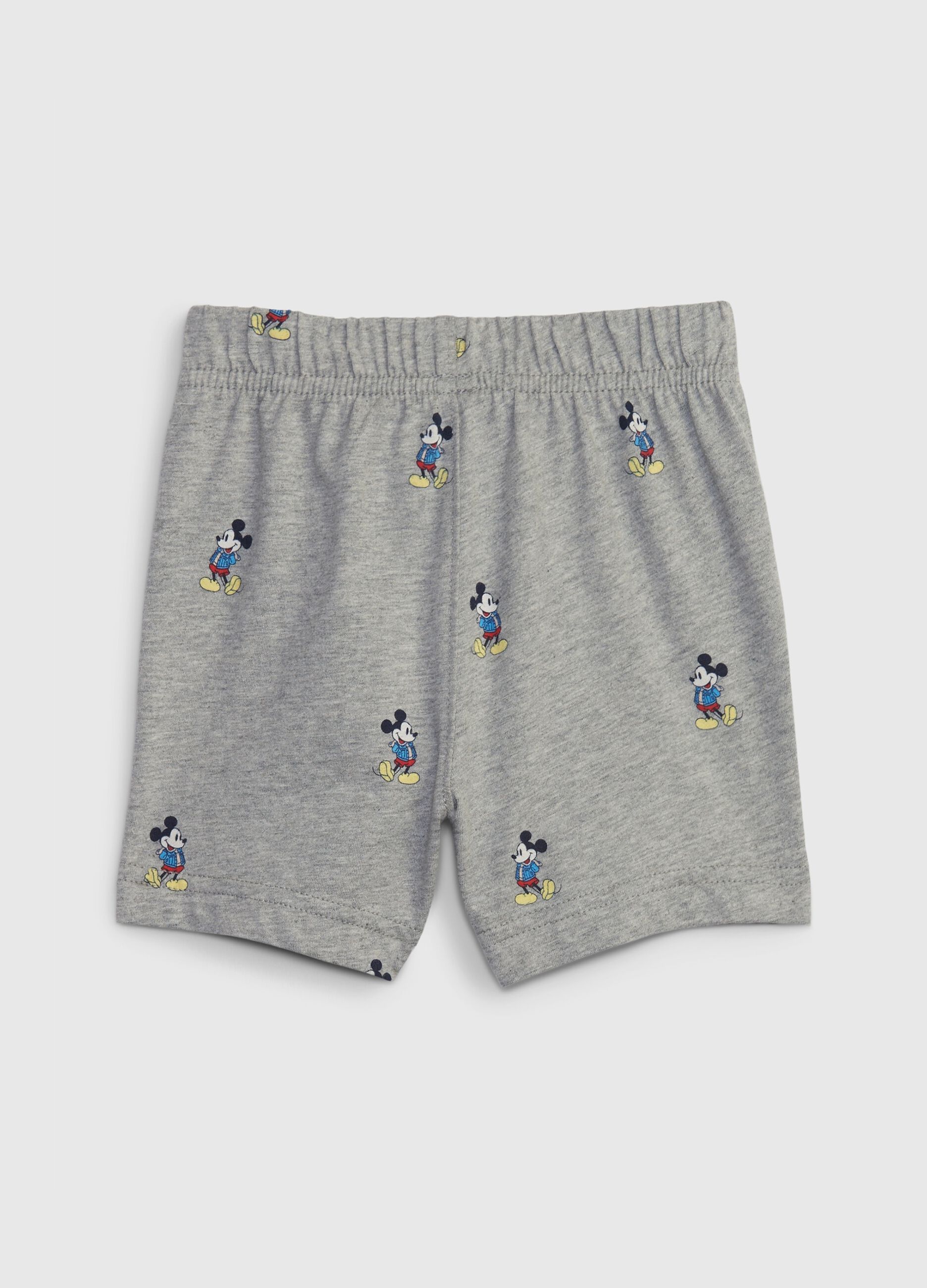 Shorts with Disney Baby Mickey Mouse print and drawstring_1