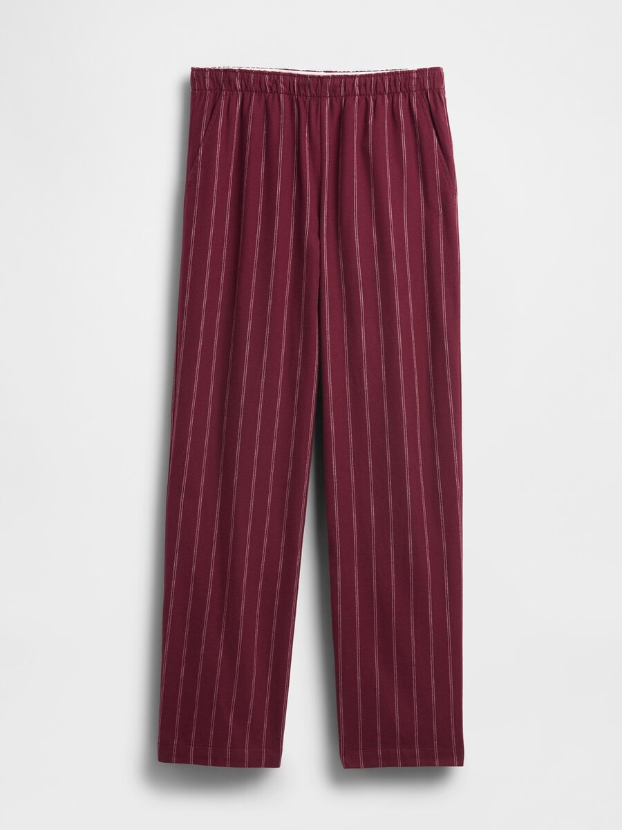 Red Cotton Pyjamas Woman_6