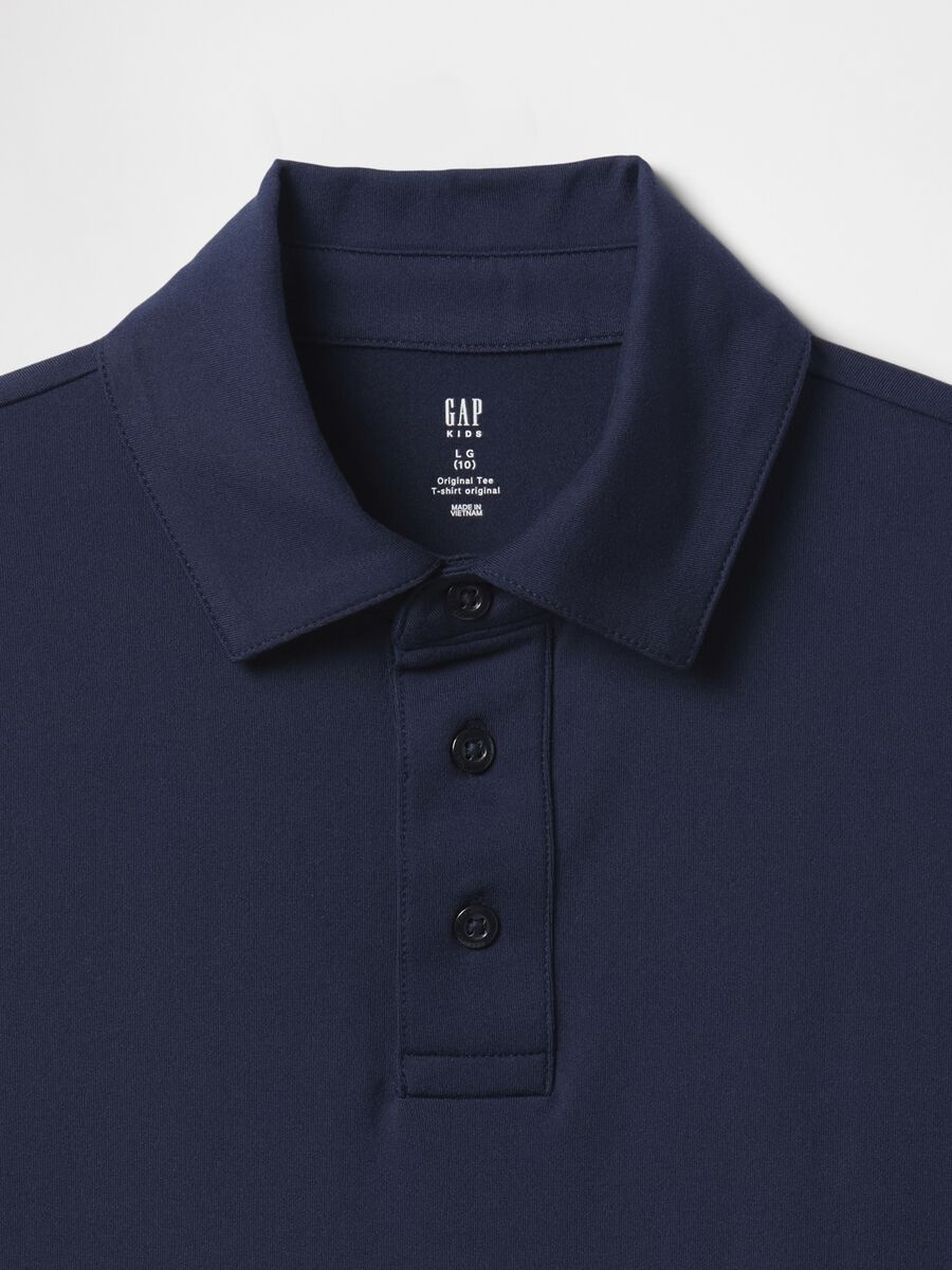 Navy Blue Short Sleeve Polo for Boys GAP Boy_4