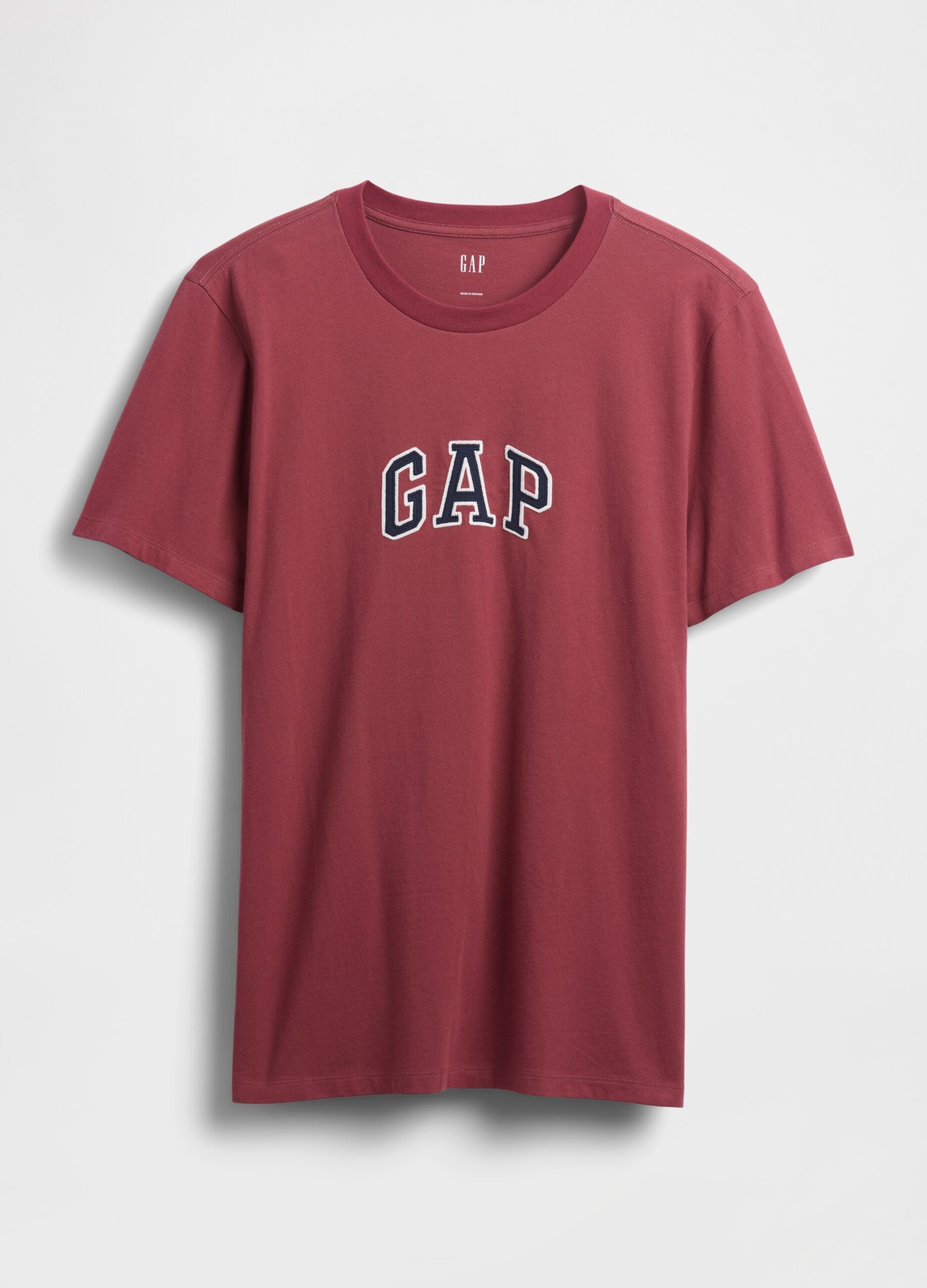 T-shirt rosa in cotone con logo_4