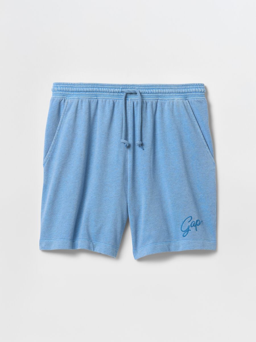 Shorts blu azzurro Gap in misto cotone Uomo_3