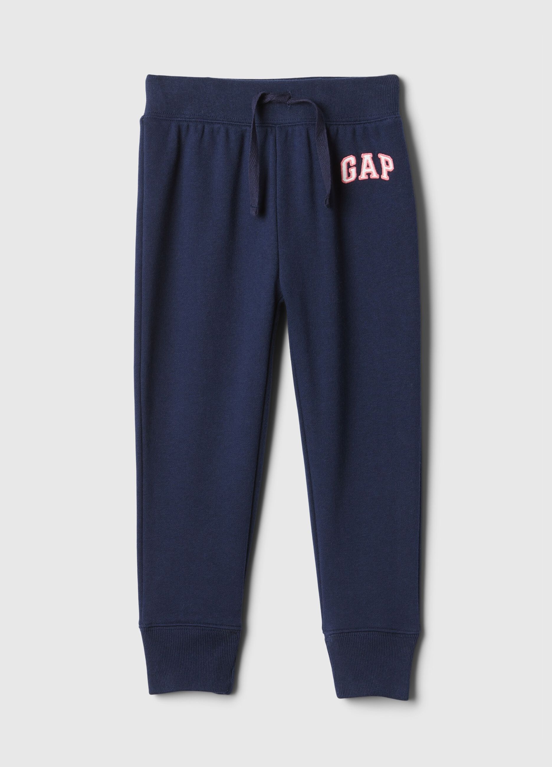 Joggers in felpa con stampa logo