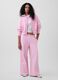 Joggers wide leg in misto cotone con logo GAP_0