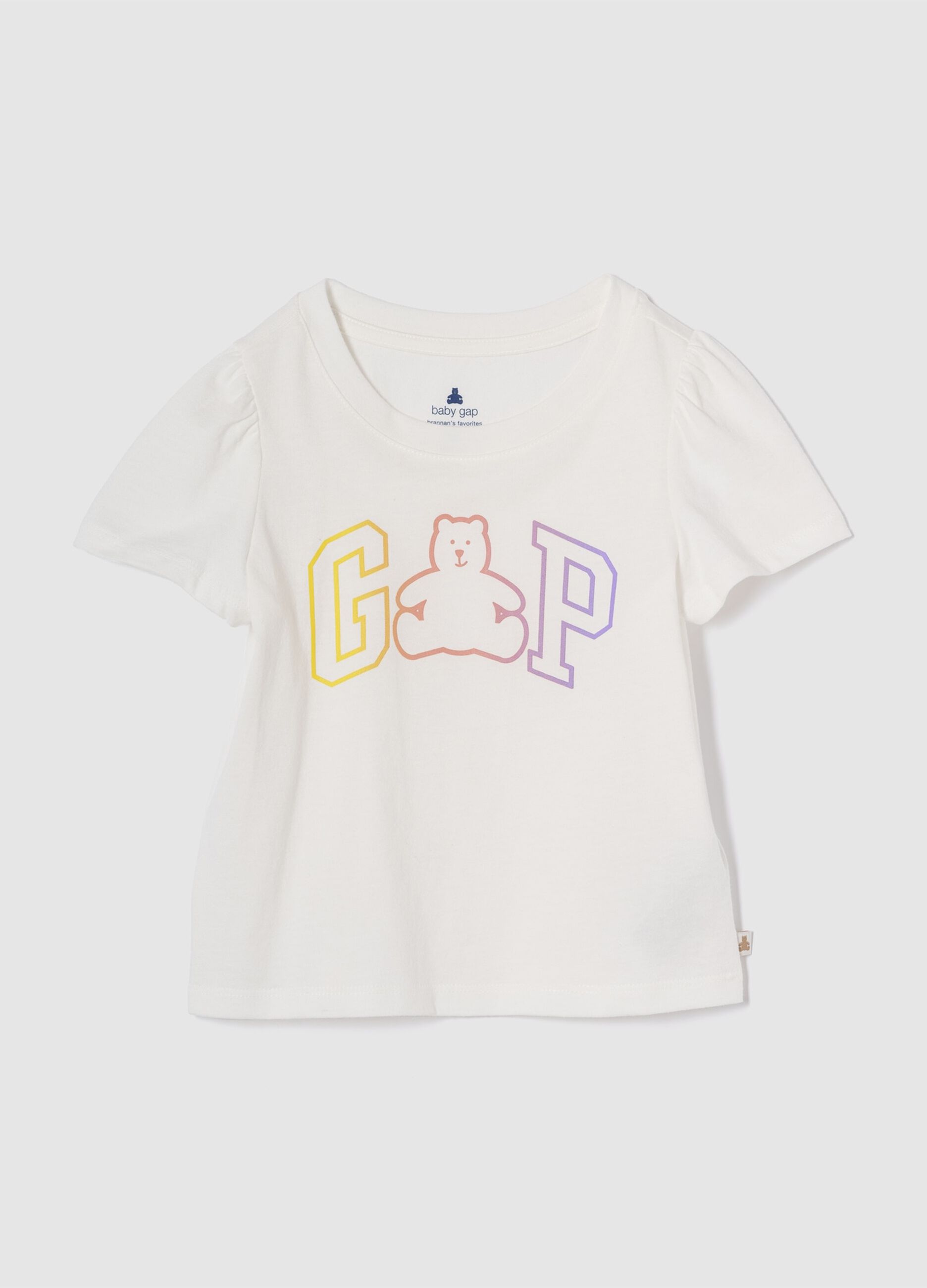 T-shirt a maniche corte con grafica orso GAP Kids