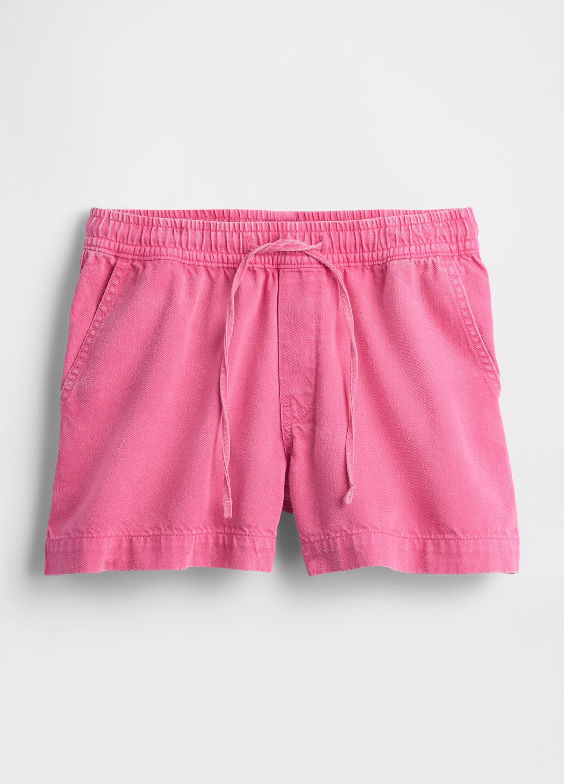 Shorts in misto cotone e lyocell