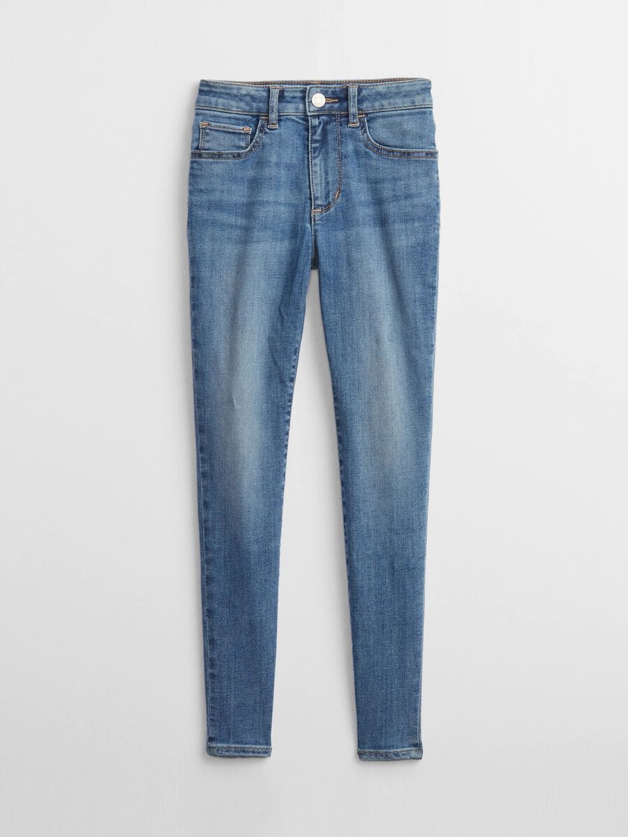 5-pocket, skinny-fit jeans. Girl_0