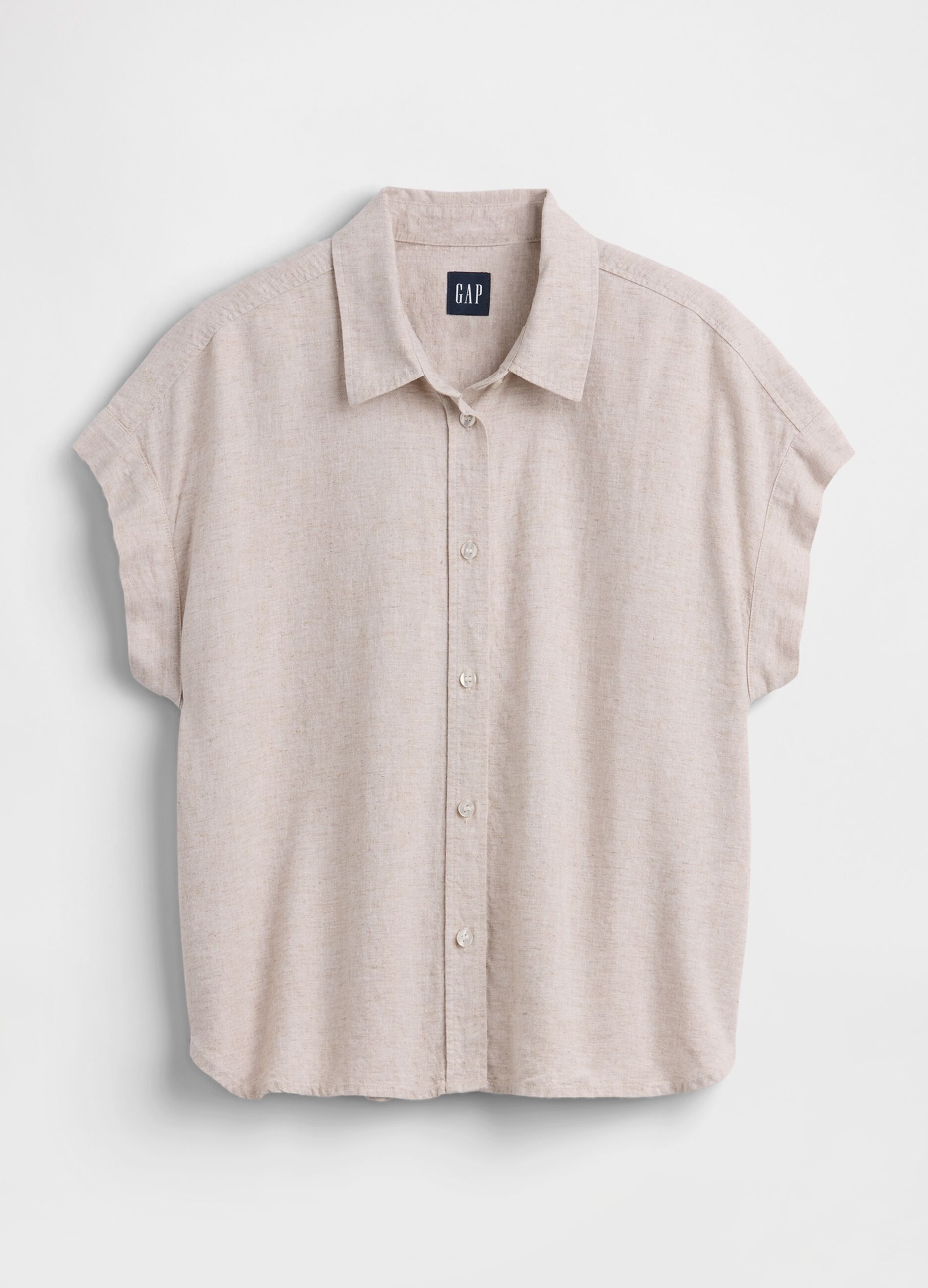 Camicia in misto lino