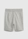French terry Bermuda shorts with logo_1