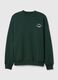 Felpa oversize mock neck con logo Athletic_4