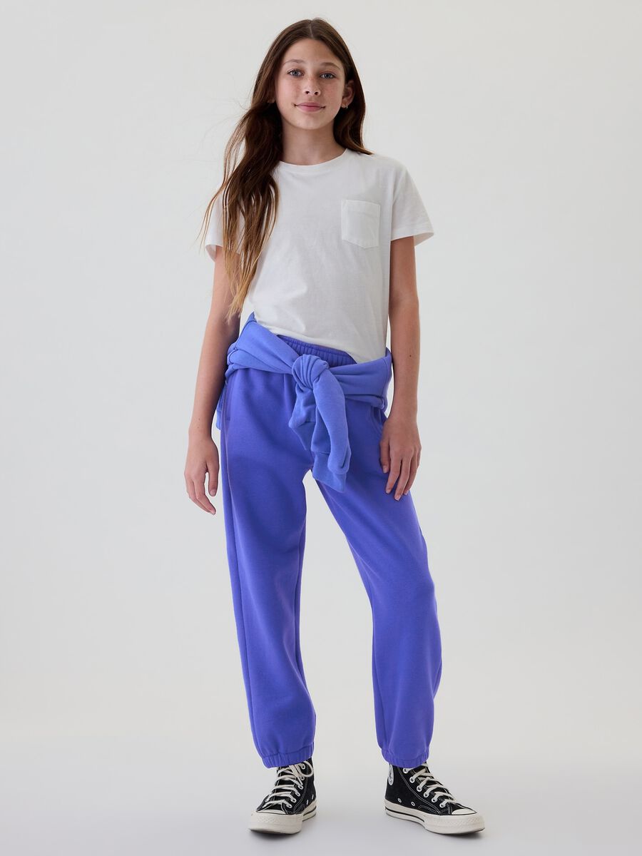 Joggers in felpa Bambina_0