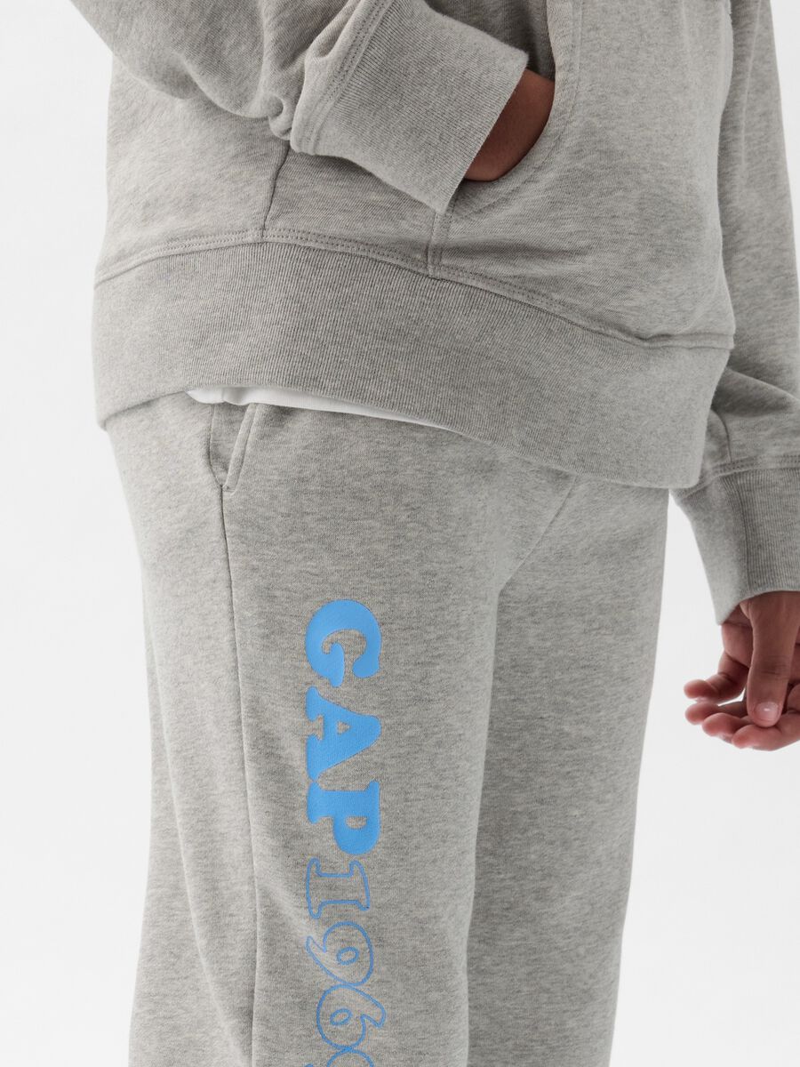 Joggers with drawstring and logo print Boy_1