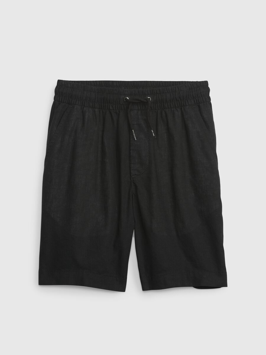 Cotton shorts with drawstring Boy_0