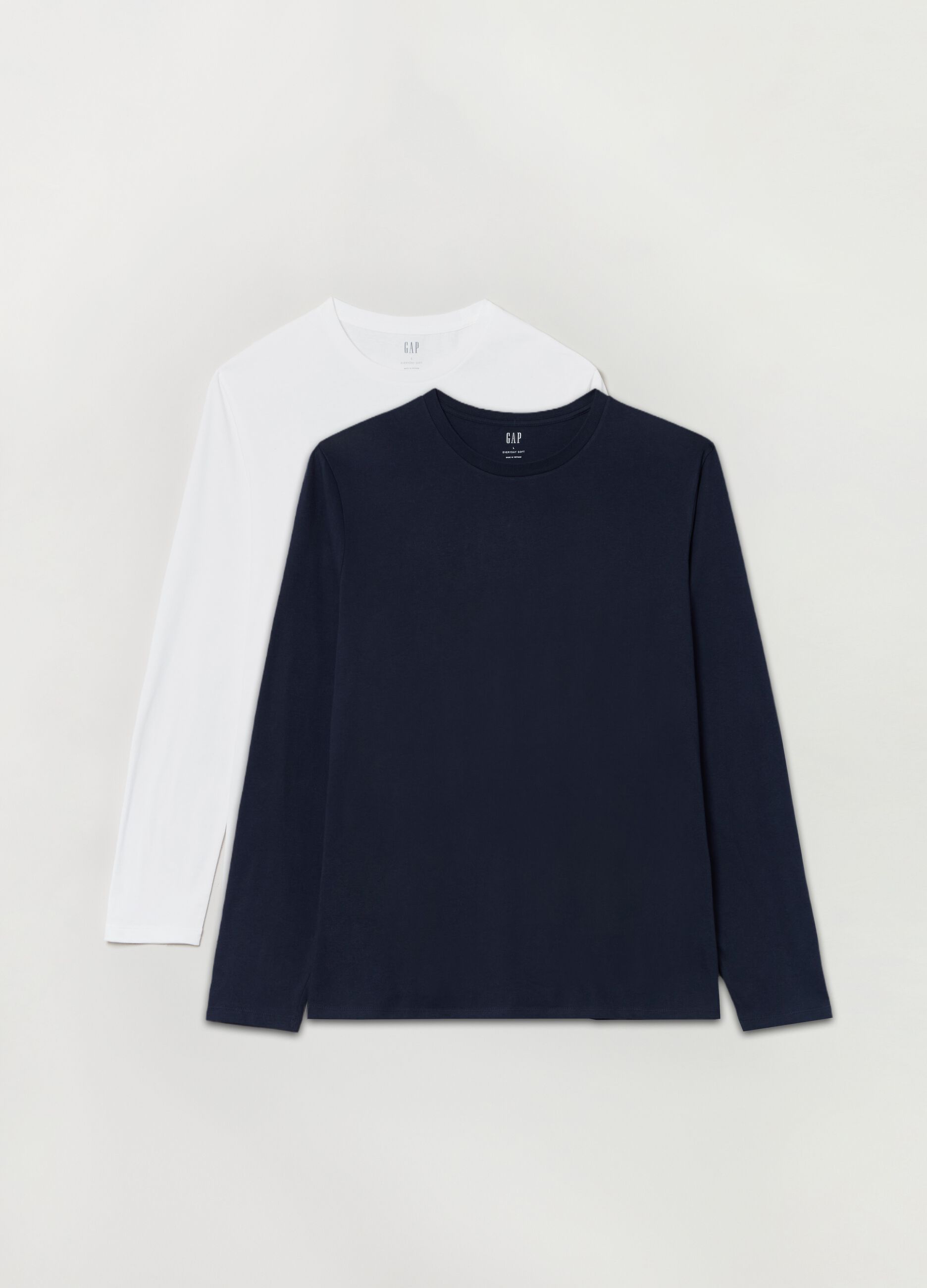 Two-pack long-sleeved T-shirts