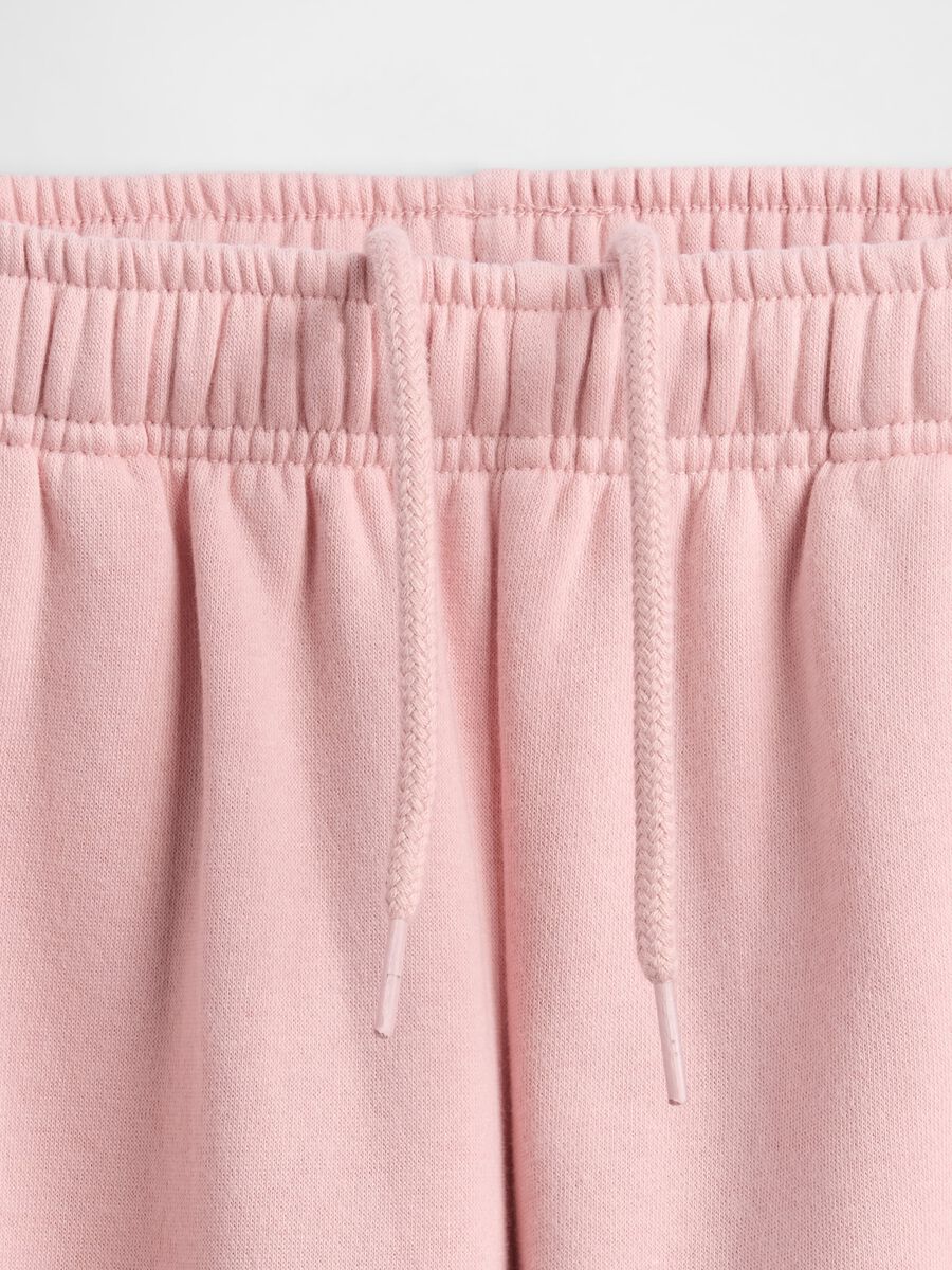 Active Pink Cotton Blend Trousers Girl_4