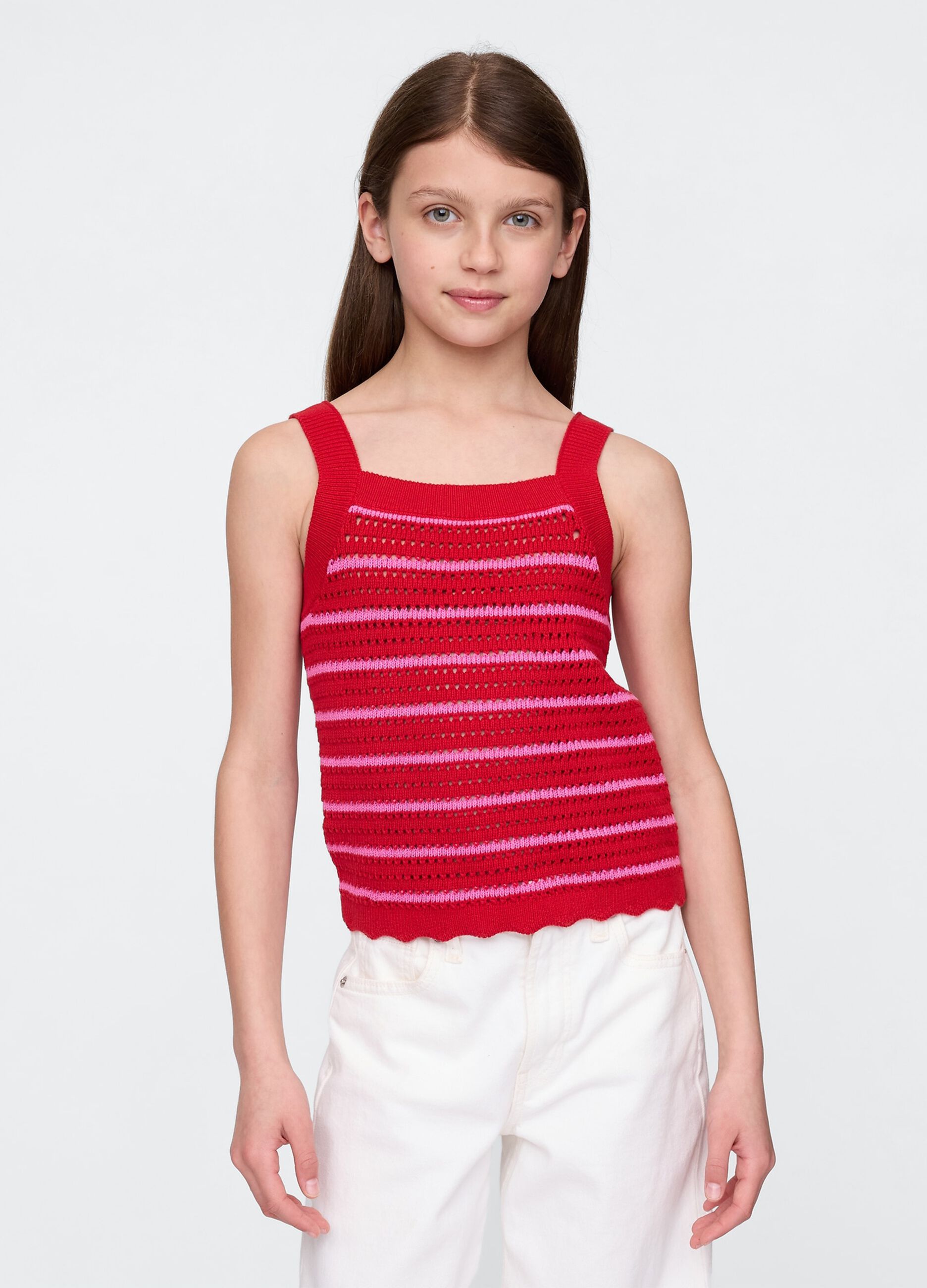 Tank top in cotone