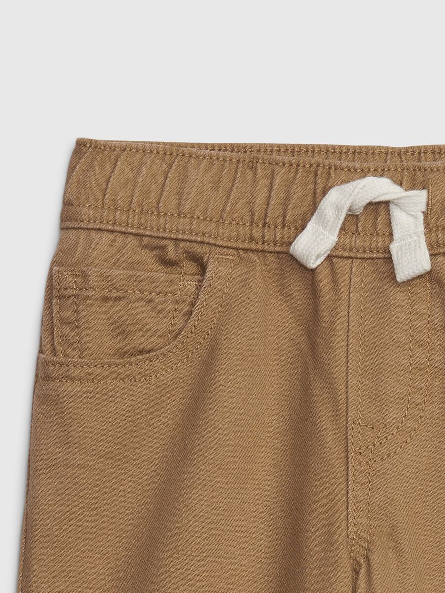 Five-pocket joggers in cotton_2