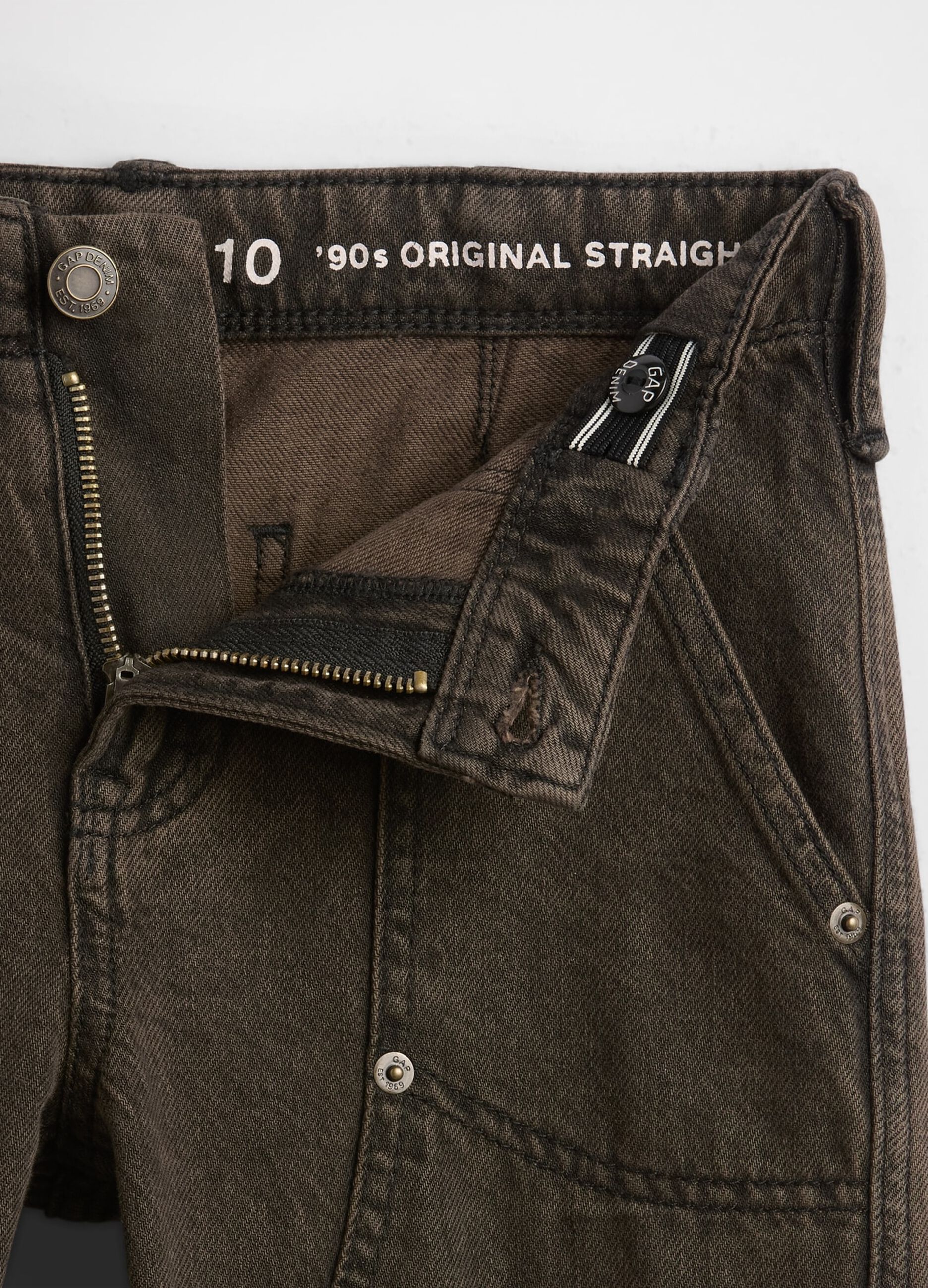 Pantaloni cargo marroni in cotone_4