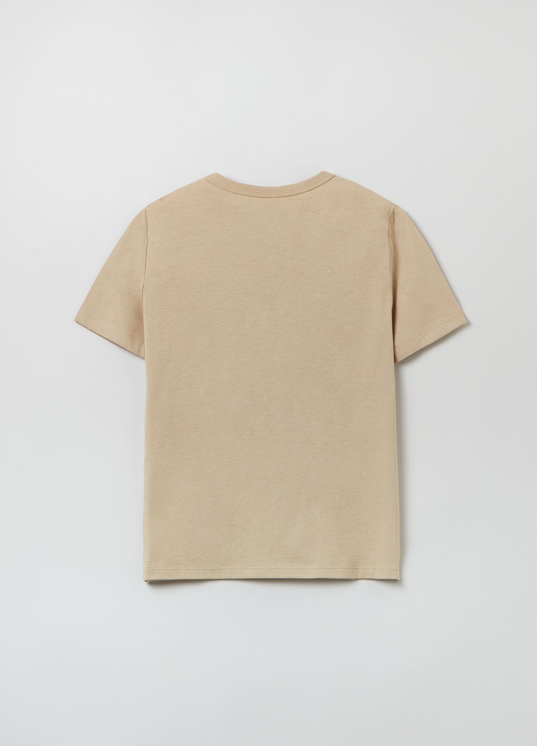 T-shirt in cotone con logo_1