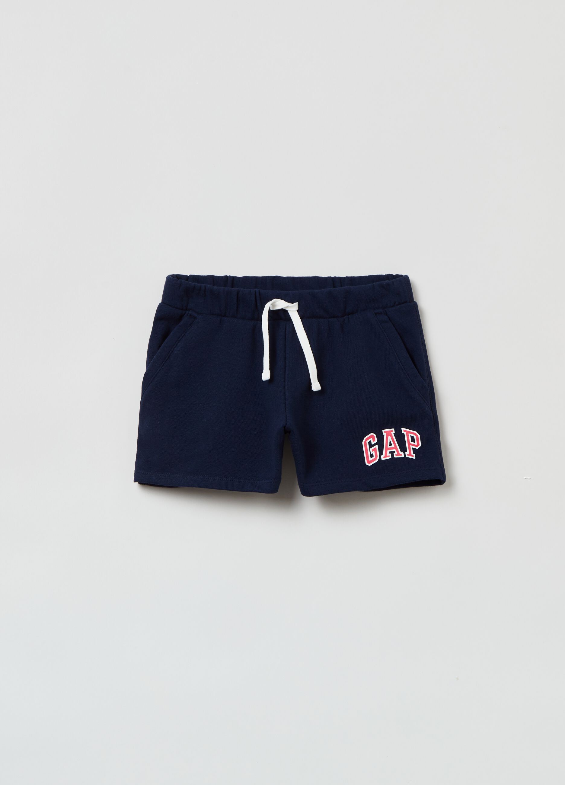 Shorts in French Terry con logo