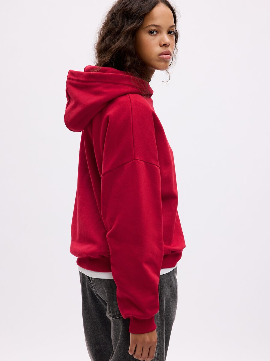 Oversize hoodie with logo Woman_1