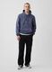 Felpa con cappuccio con logo GAP in misto cotone_0