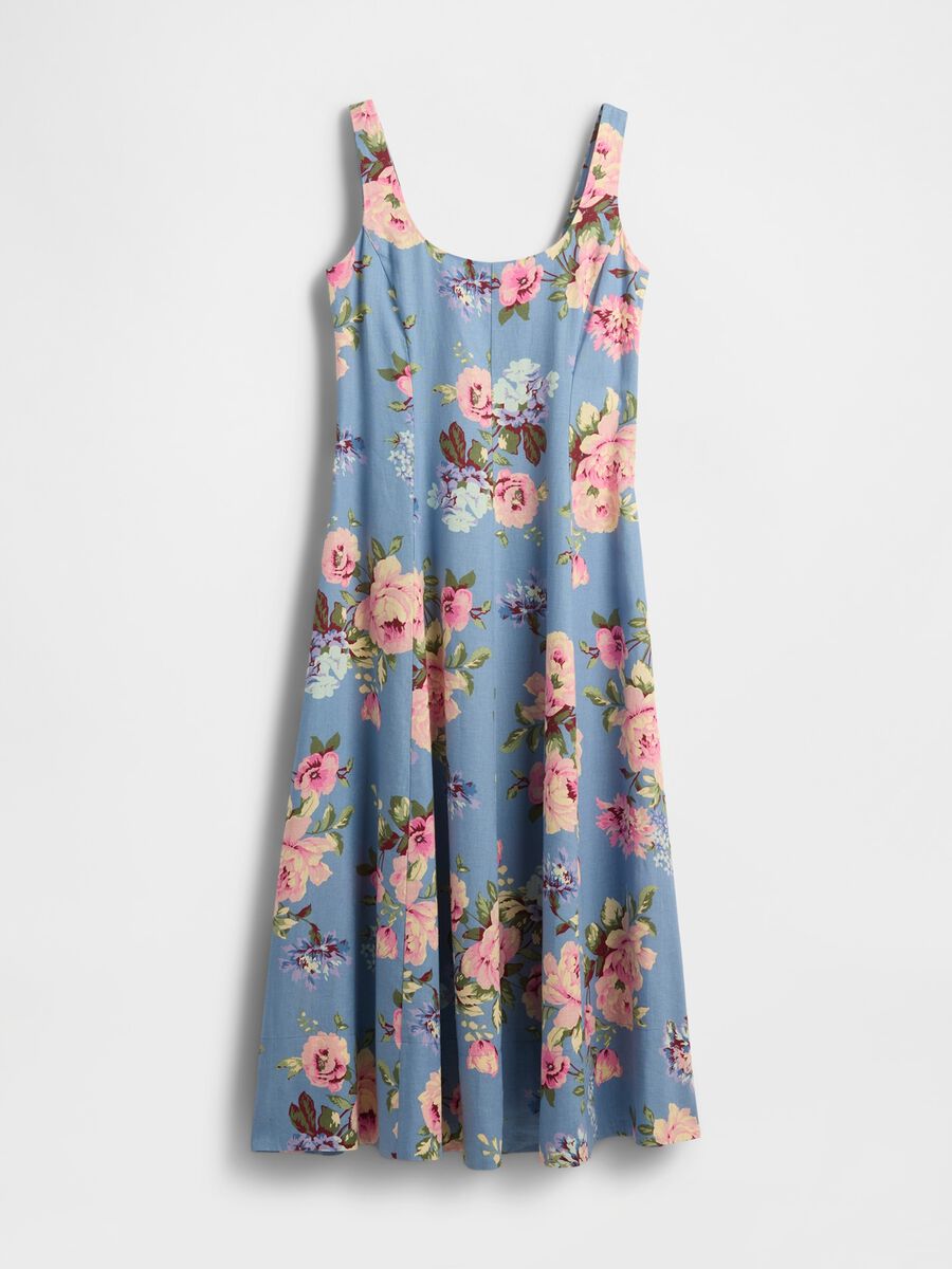Floral Print Dress Woman_3