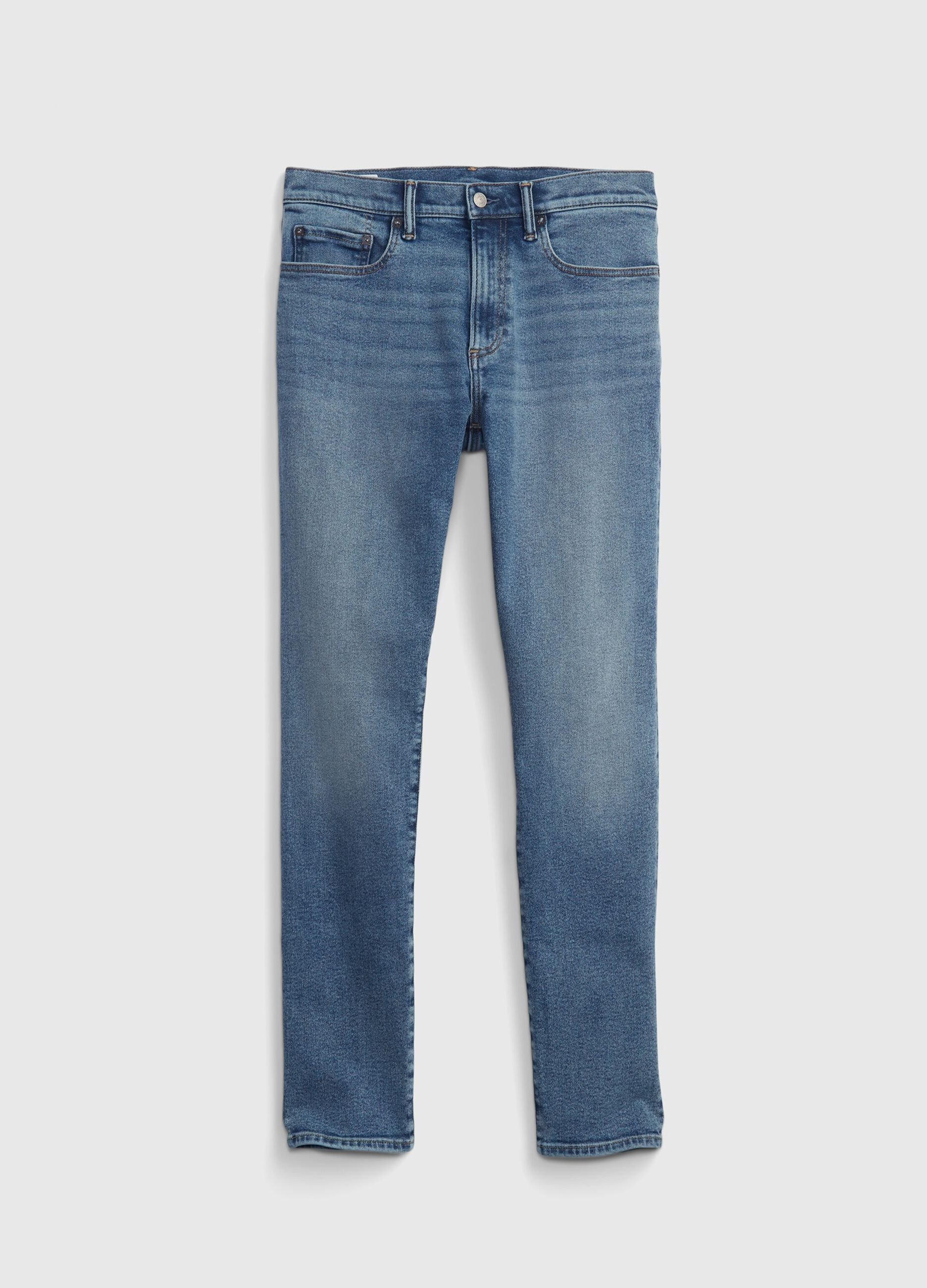 Skinny-fit jeans with fading_2