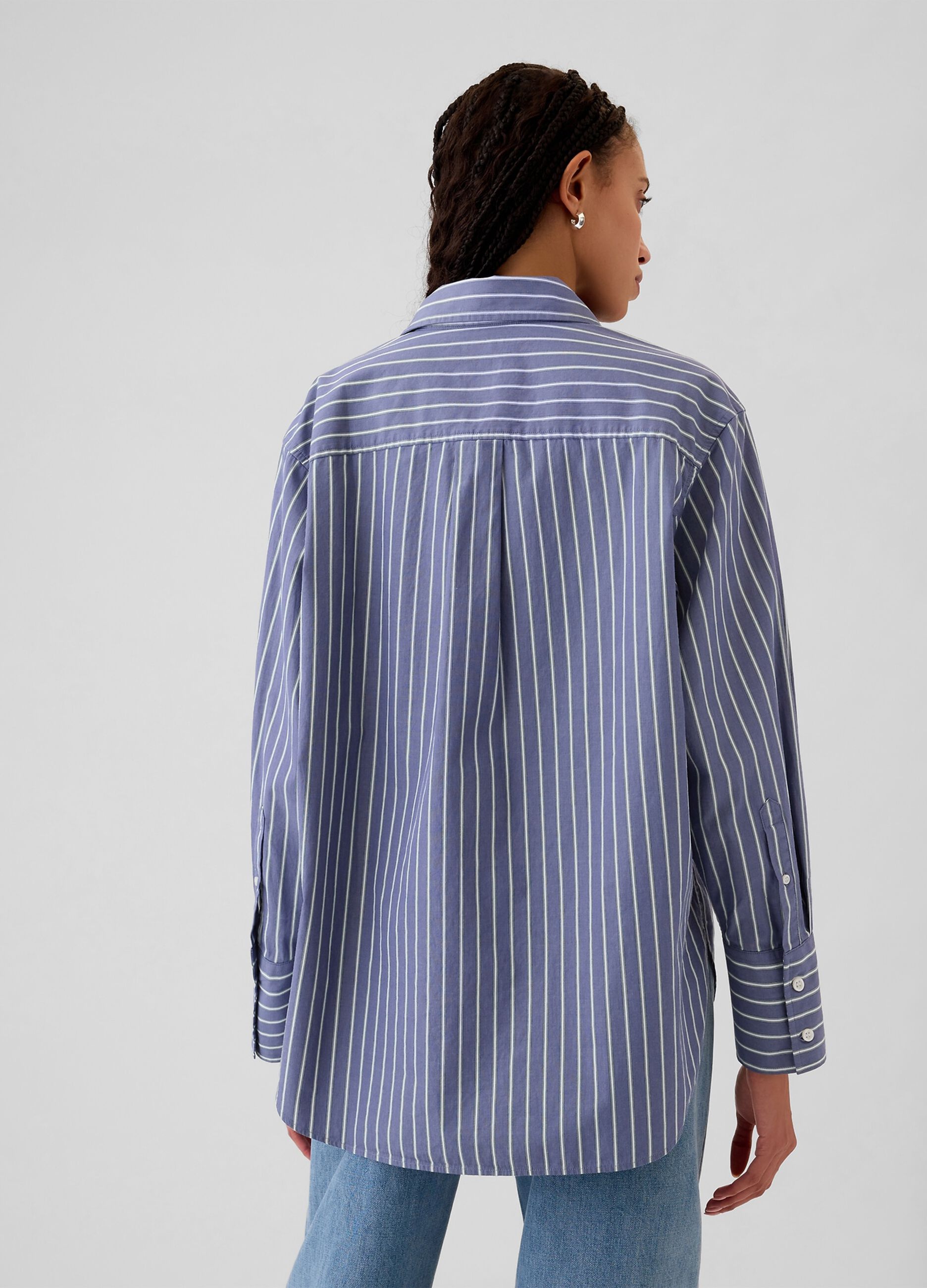 Camicia oversize a righe_2