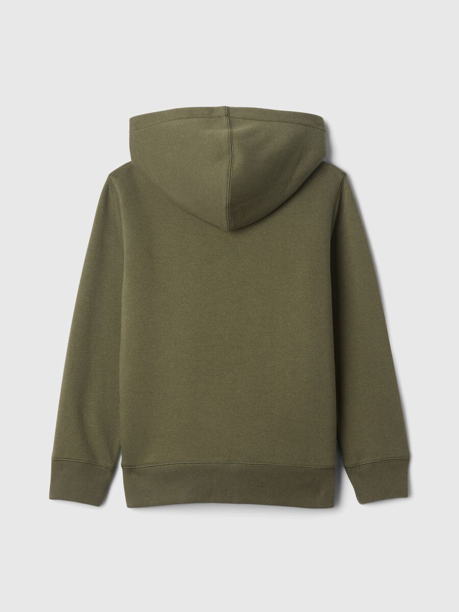 Full-zip con cappuccio interno in sherpa  Bambino_1
