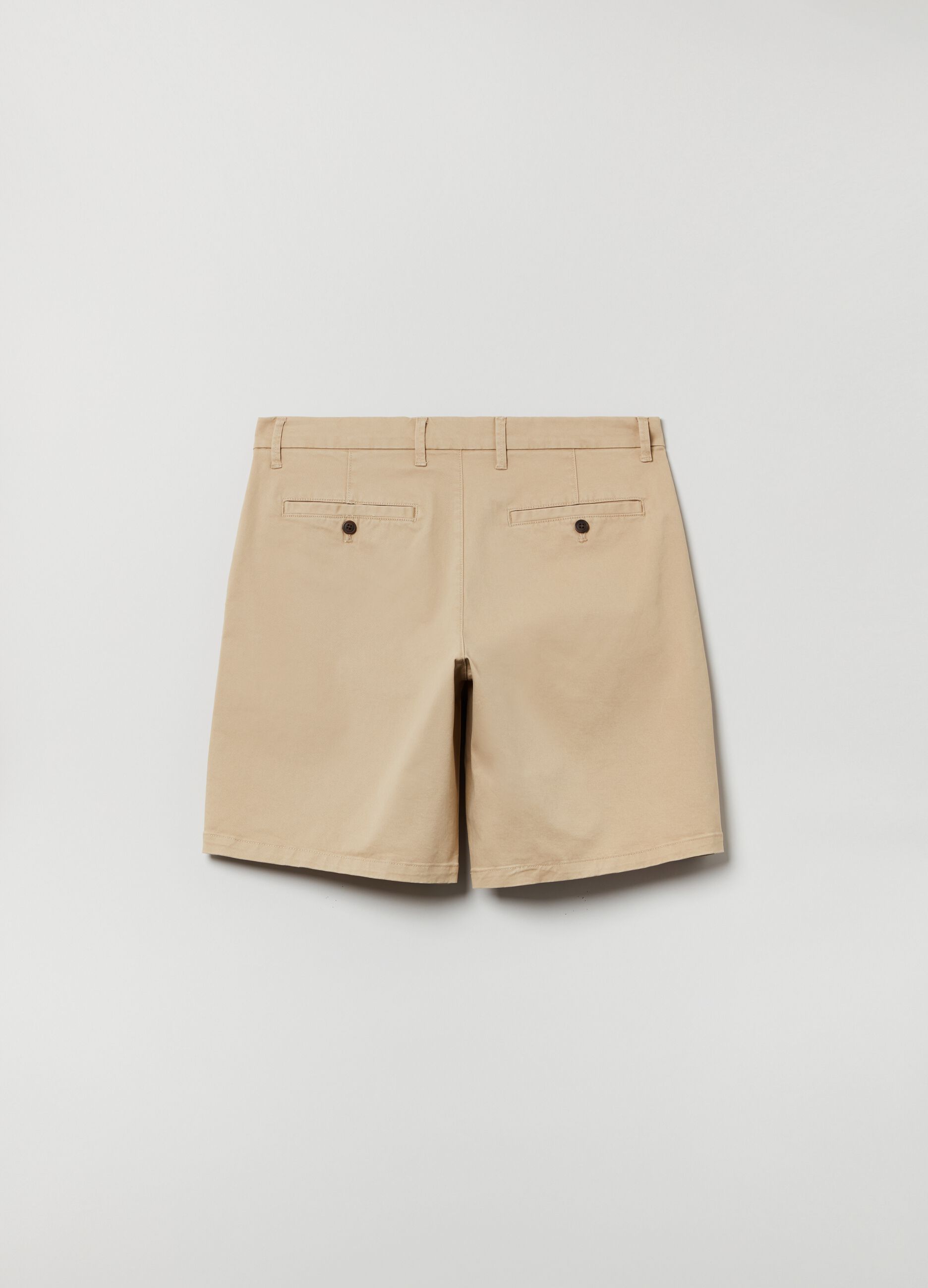 Shorts in stretch cotton_1