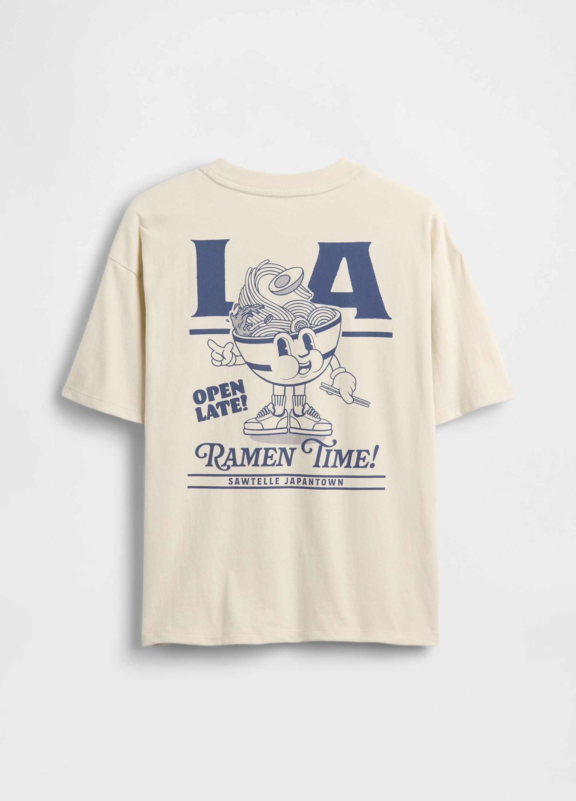 T-shirt in puro cotone a maniche corte