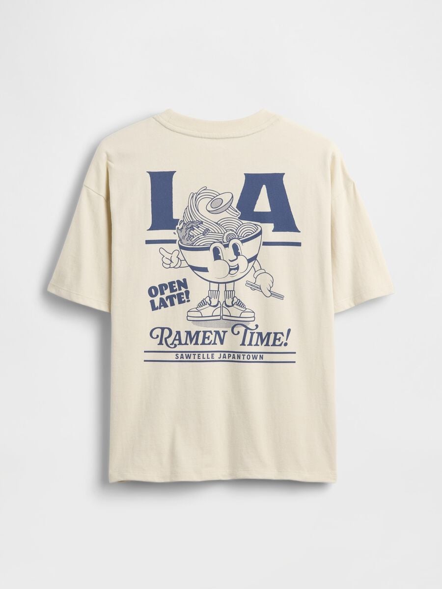 T-shirt in puro cotone a maniche corte Bambino_1