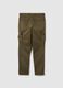 Stretch cotton cargo trousers_2