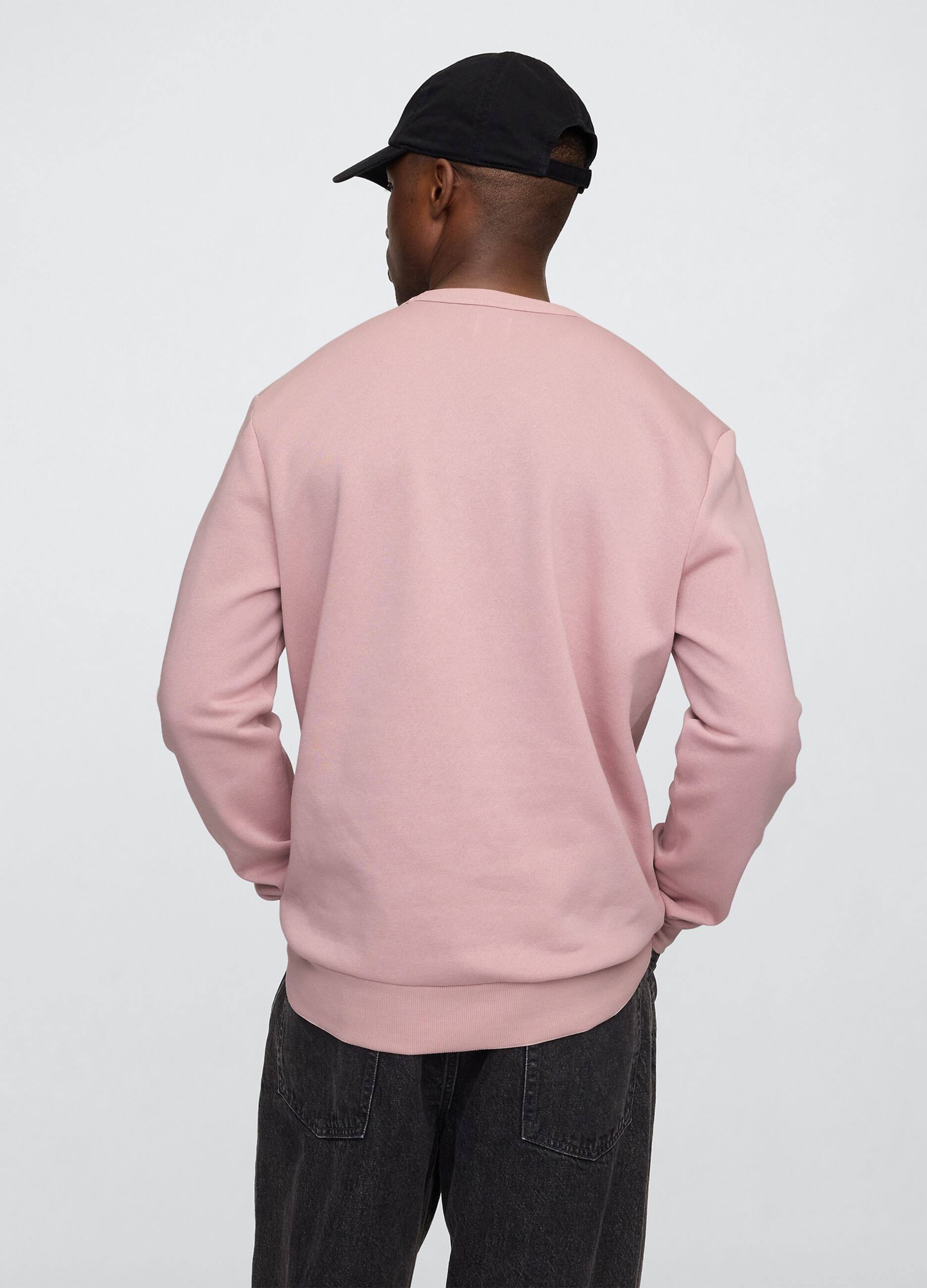 Felpa rosa con logo Gap_2