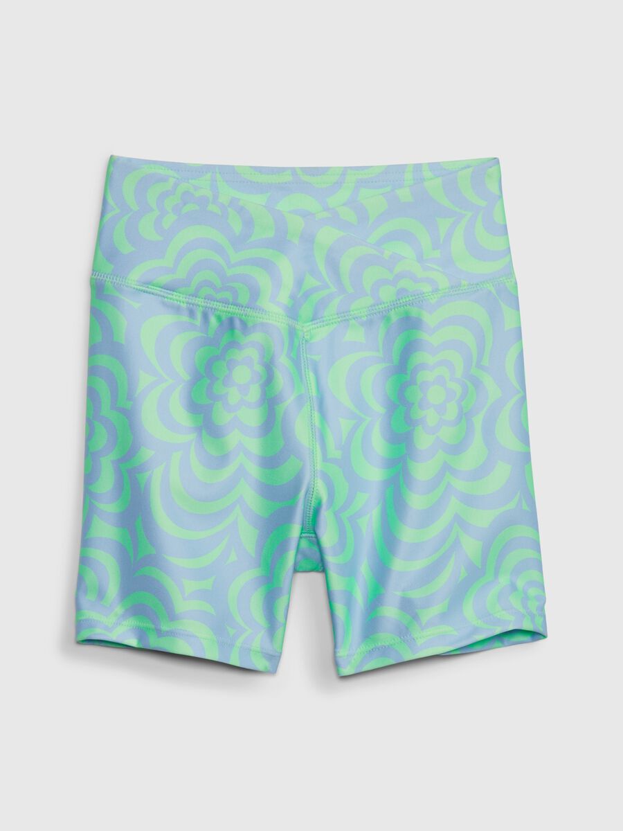 Cycling shorts with all-over print Girl_0