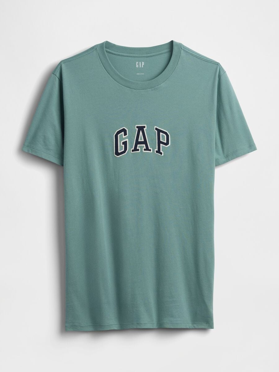 T-shirt in puro cotone con logo GAP a maniche corte Uomo_2