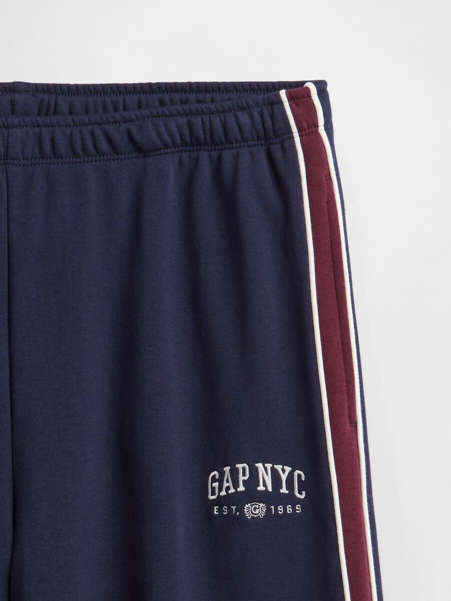 Pantaloni a palazzo in misto cotone Donna_5