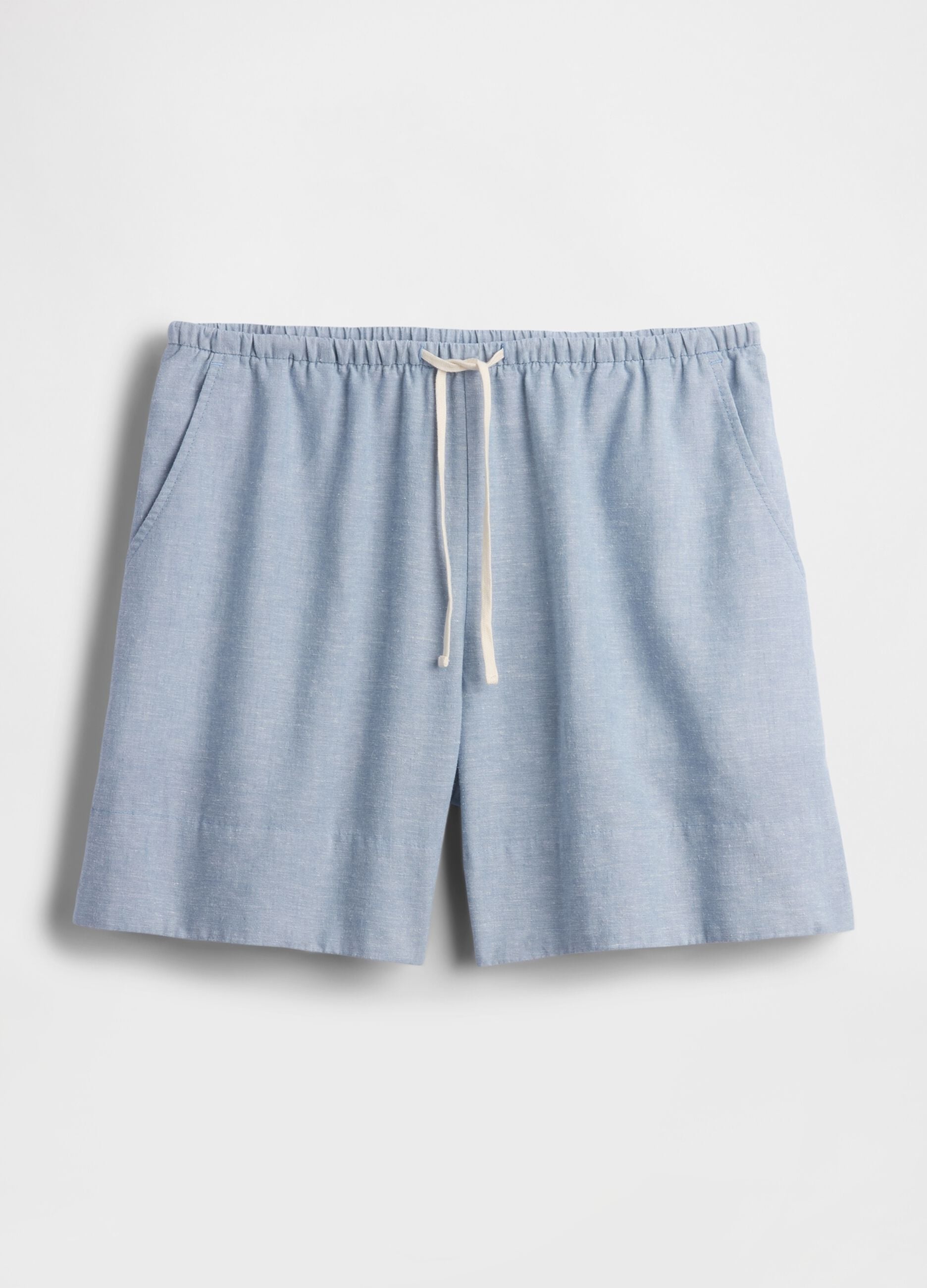 Shorts in misto lino