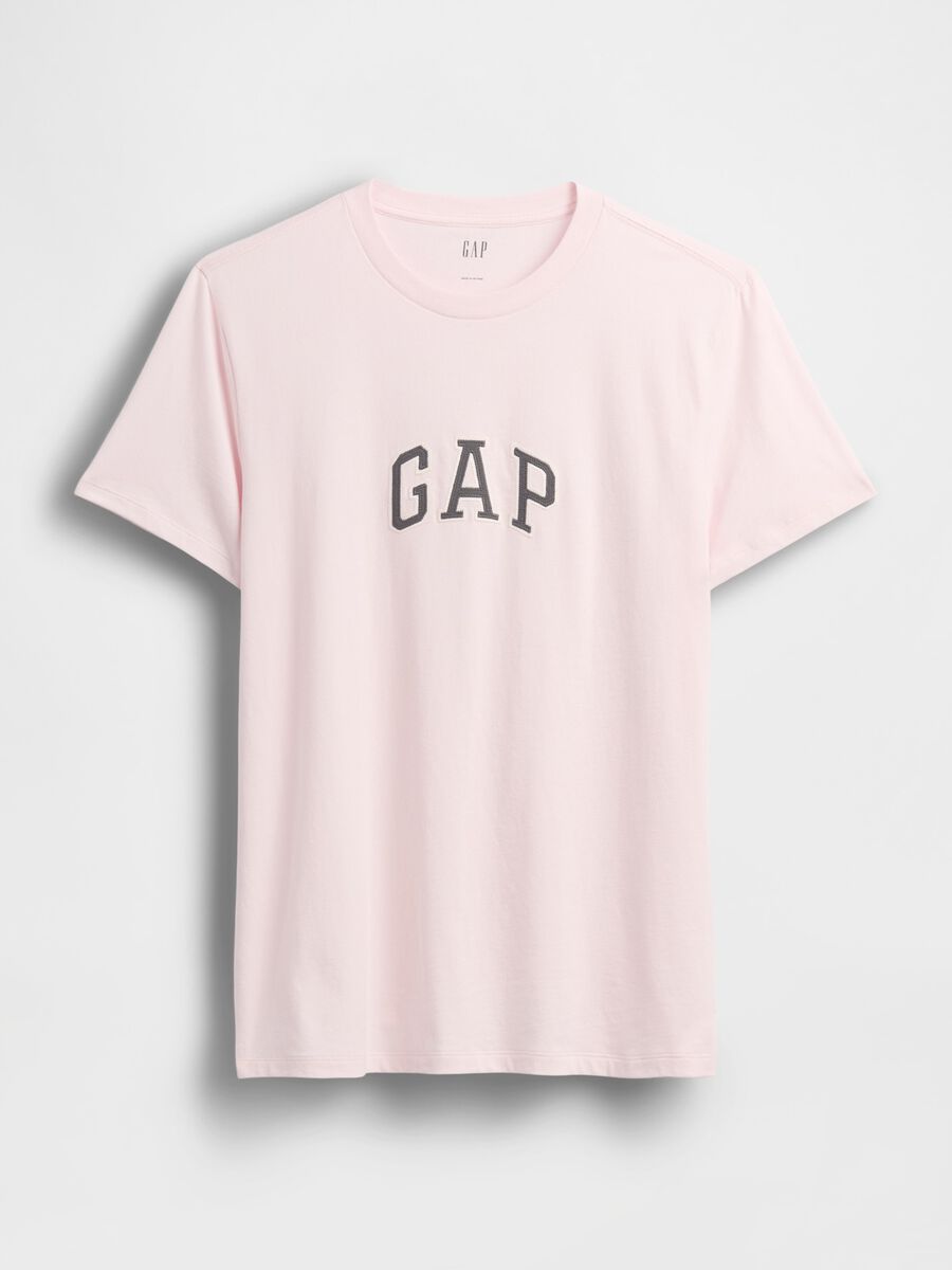 T-shirt in puro cotone con logo GAP a maniche corte Uomo_3
