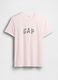 T-shirt in puro cotone con logo GAP a maniche corte_3