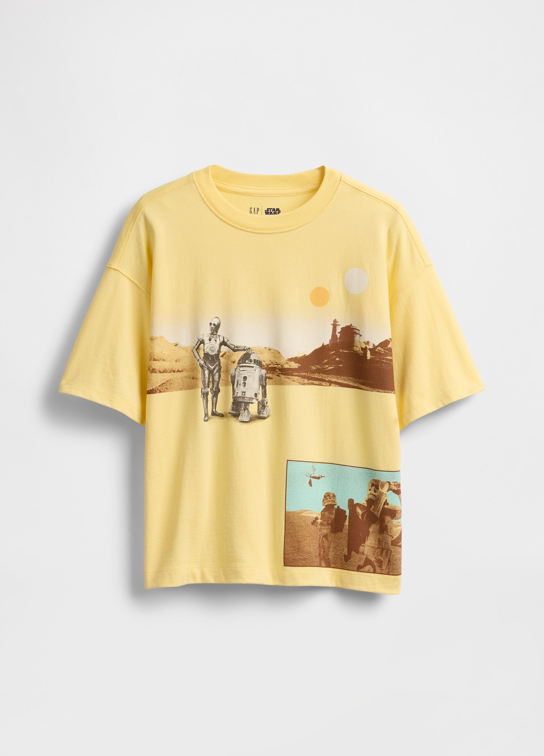 T-shirt gialla Star Wars