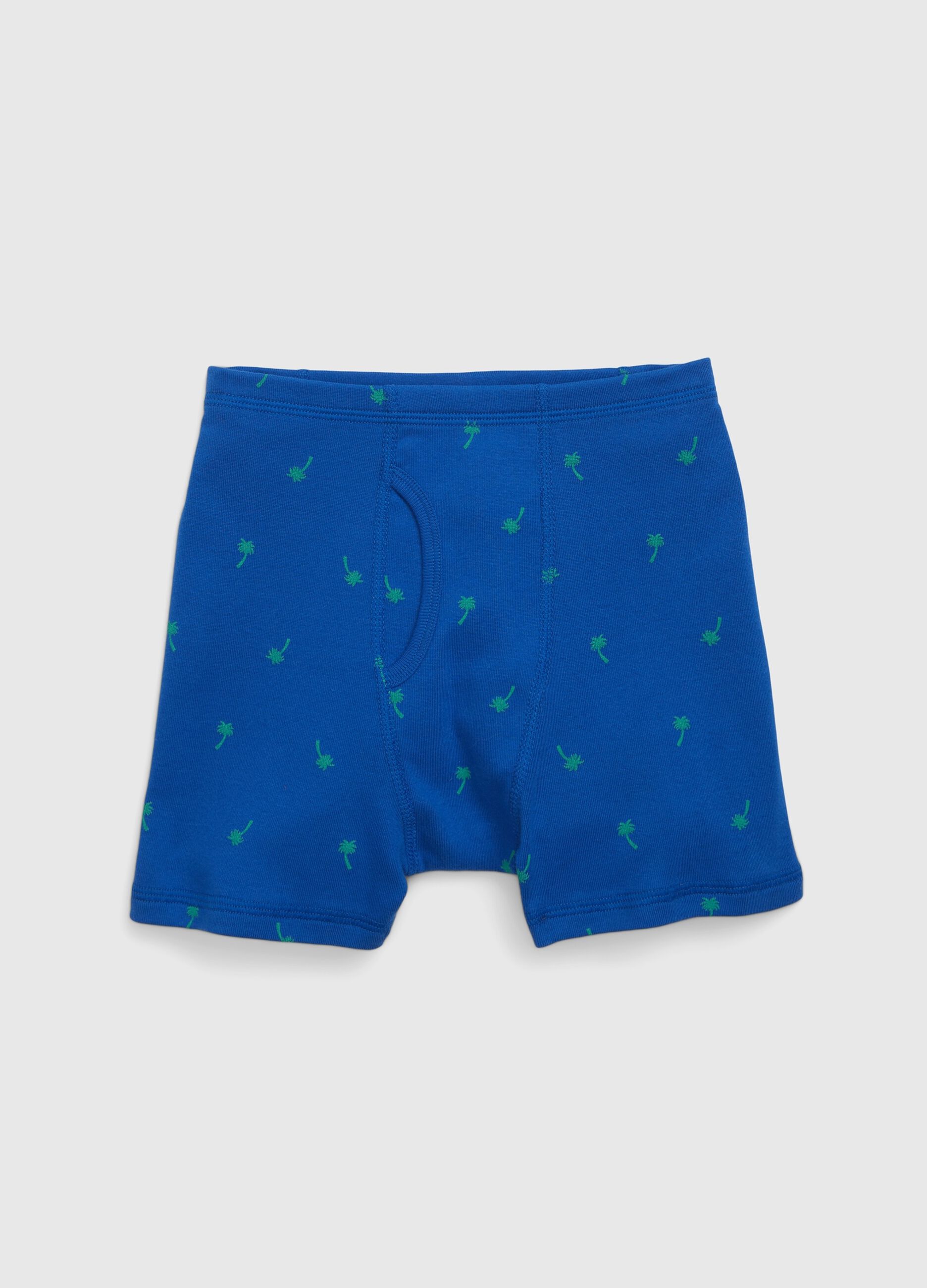 Four-pack cotton boxer shorts with print_1