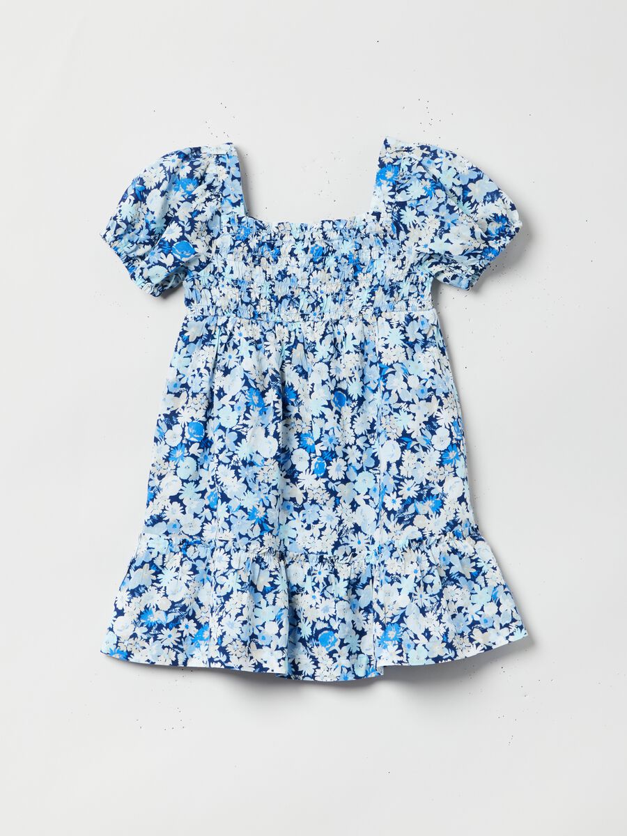 Dress with floral print. Toddler Girl_0