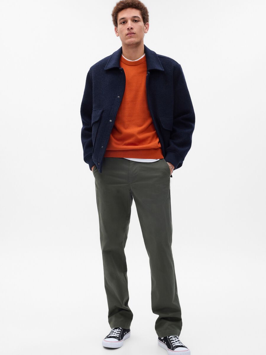 Straight-fit chino trousers Man_0