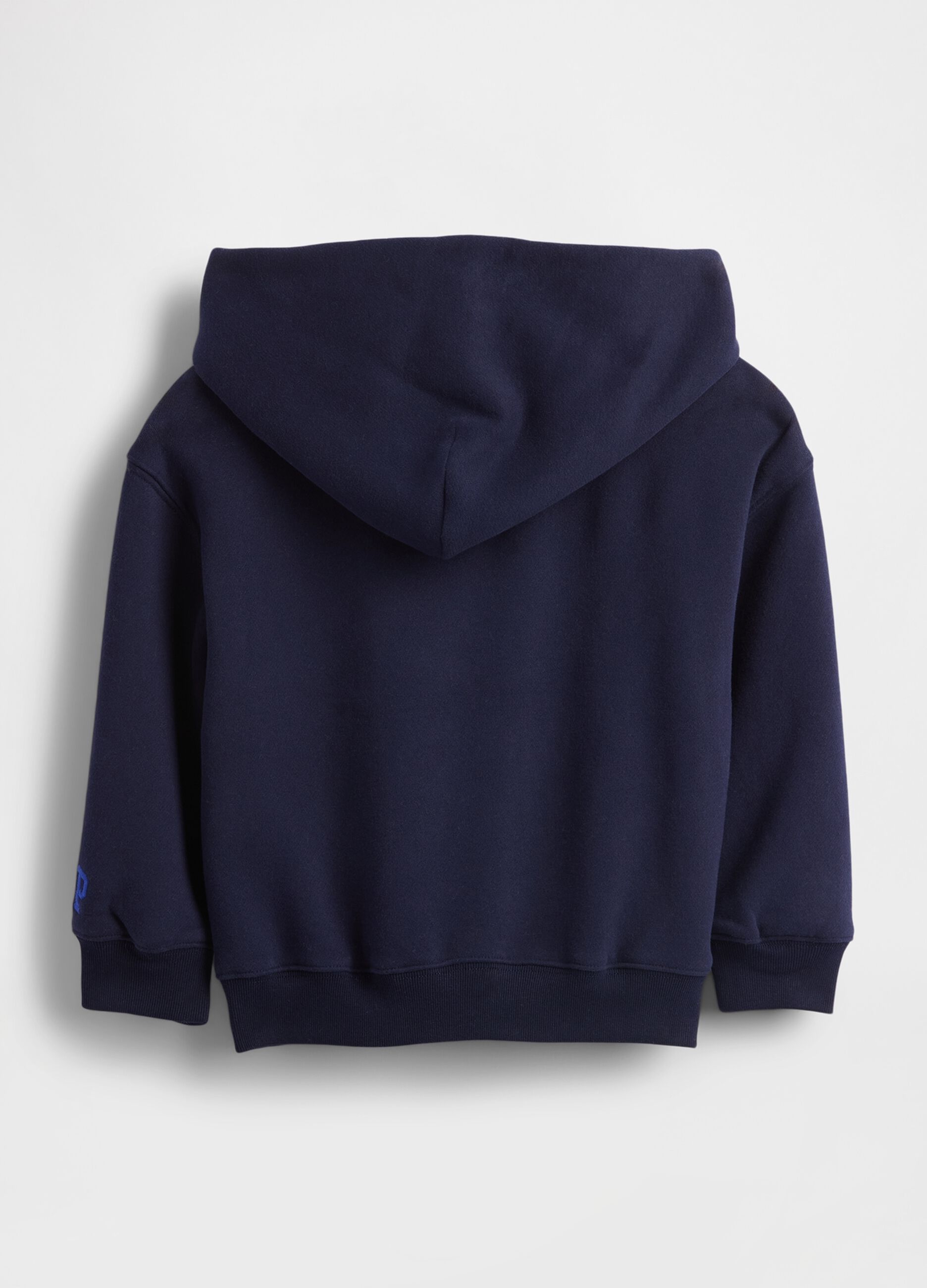 Felpa blu con dinosauro per bambino