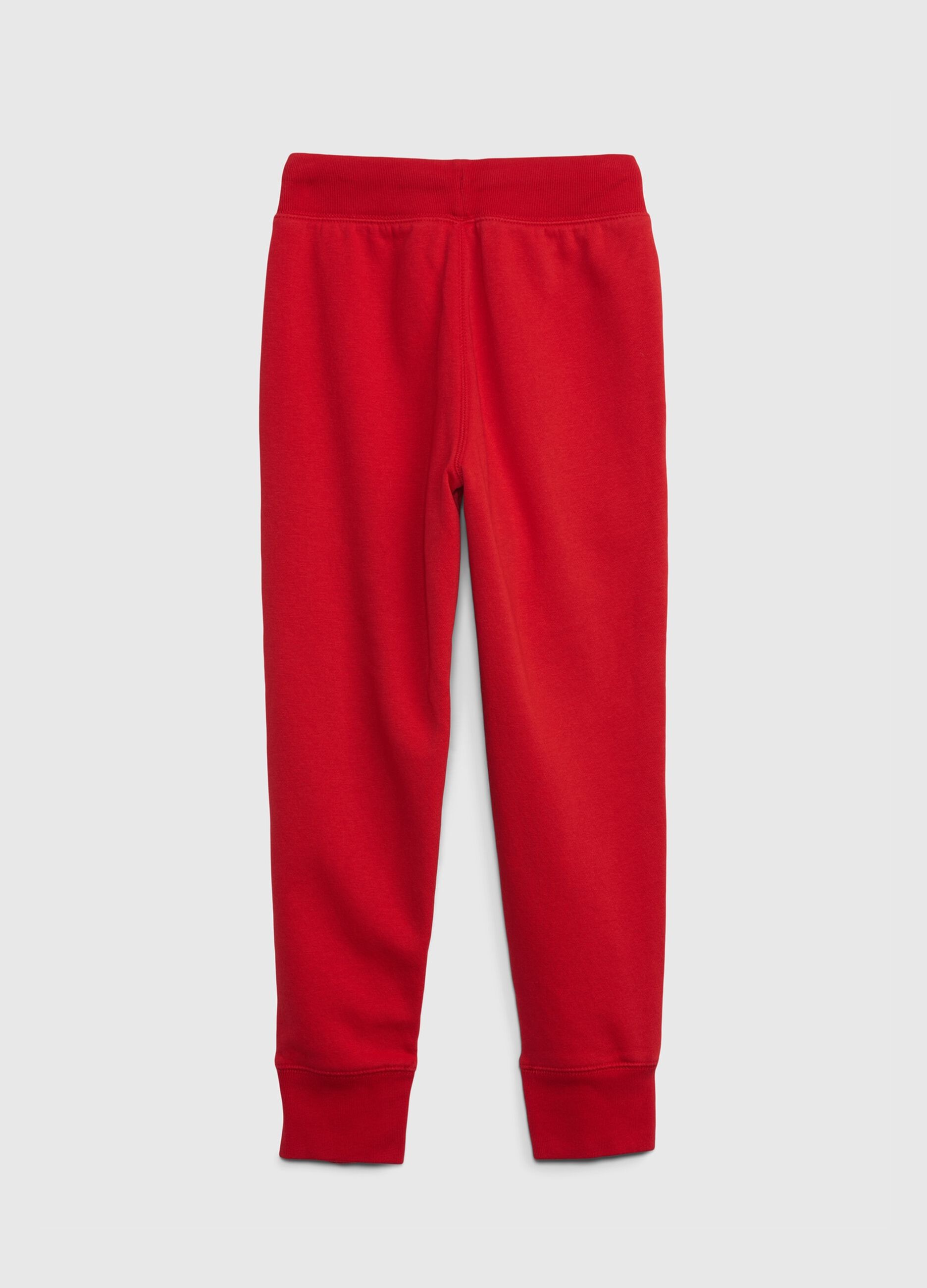 Joggers con coulisse e patch logo