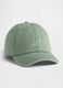 Cappello baseball in puro cotone con logo GAP_0